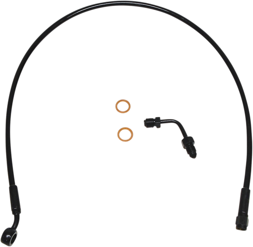 MAGNUM SHIELDING SBB1507-22 Brake Line - Upper - Black - ABS - Upper Black ABS