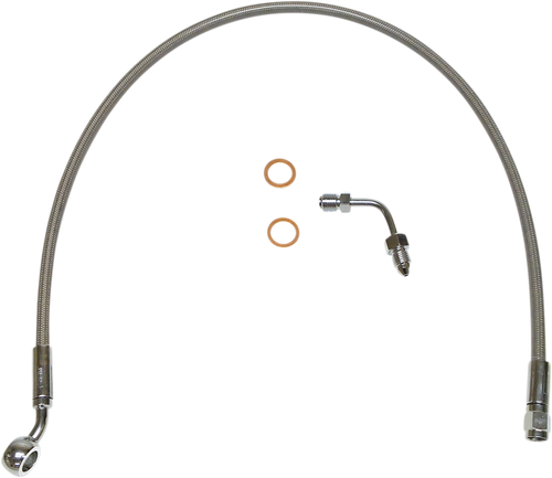 MAGNUM SHIELDING SSC1507-26 Brake Line - Upper - Stainless Steel - ABS - Upper Stainless Steel ABS