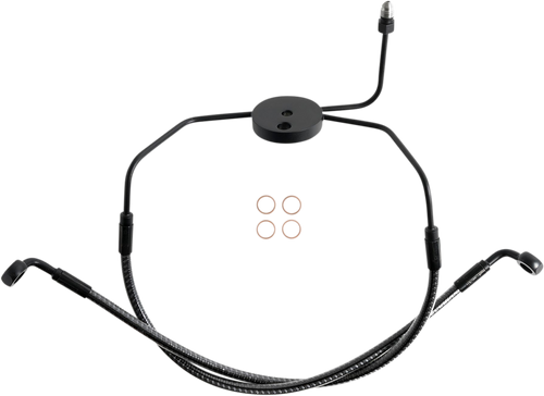 MAGNUM SHIELDING 77005 Brake Line - Lower - KARBONFIBER - Lower KARBONFIBER