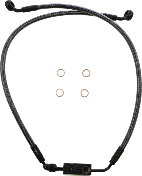MAGNUM SHIELDING AS77019 Brake Line - Lower - KARBONFIBER - Lower KARBONFIBER