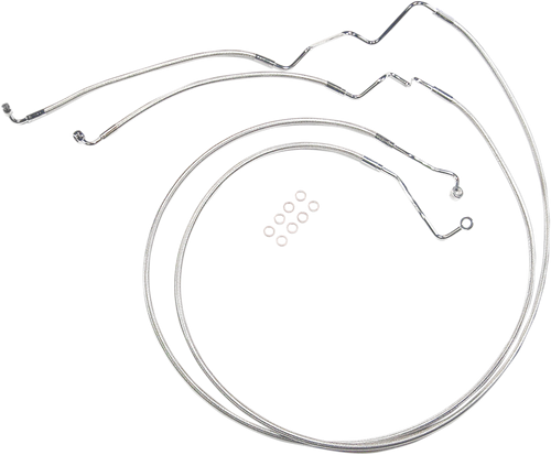MAGNUM SHIELDING AS37035 Lower Brake Line - Sterling Chromite