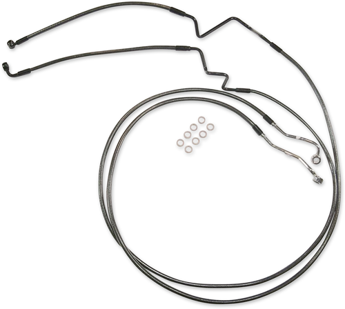 MAGNUM SHIELDING AS47037 Lower Brake Line - Black Pearl