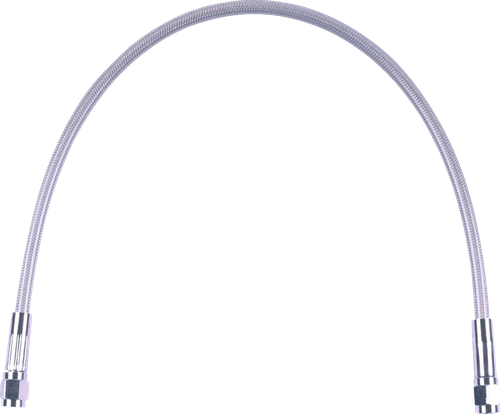 MAGNUM SHIELDING SSC0500-26 Universal XR Brake Line - 26" - Stainless w/ Chrome Fittings - 26" Stainless w/ Chrome Fittings