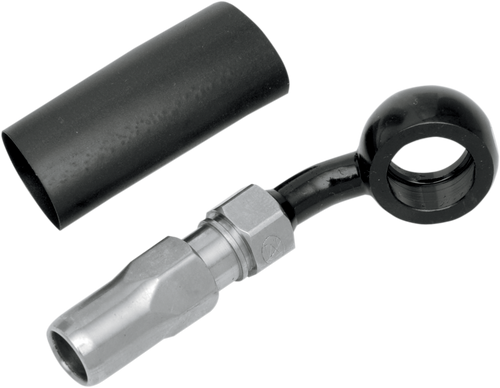 MAGNUM SHIELDING 492235 BYO Brake Banjo - 12mm-35° - Black - 12mm-35° Black