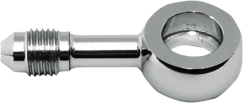 MAGNUM SHIELDING 1703-40 Banjo Fitting - 7/16" - AN3 180° - Chrome - 7/16" AN3 180° Chrome