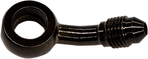 MAGNUM SHIELDING 1704-28 Banjo Fitting - 10 mm - AN3 35° - Black - 10 mm AN3 35° Black