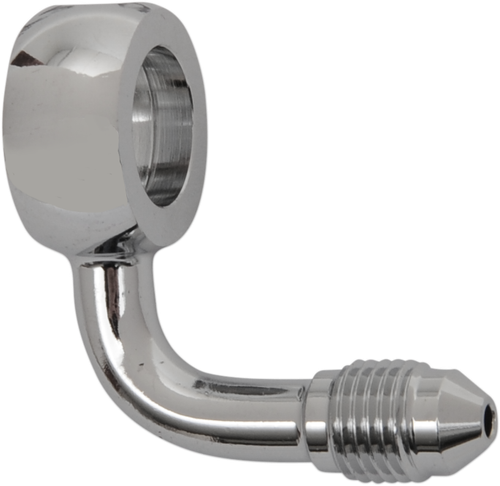 MAGNUM SHIELDING 1703-53 Banjo Fitting - 12 mm - AN3 90° - Chrome - 12 mm AN3 90° Chrome