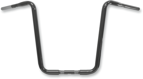 LA CHOPPERS LA-7310-18B 1-1/4" Handlebar - Ape Hanger - 18" - TBW - Black - Ape Hanger 18" TBW Black