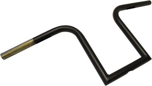 LA CHOPPERS LA-7381-10M Bourbon Handlebar - 10-1/2" - Flat Black - 10-1/2" Flat Black