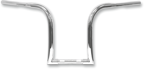 LA CHOPPERS LA-7341-12 Nice Curves Ape Hanger Handlebar - 1-1/4" Diameter - 12" Rise - Chrome - 1-1/4" Diameter 12" Rise Chrome