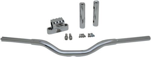 LA CHOPPERS LA-7335-06 Kage Fighter-T Handlebar - 10" - Chrome - 10" Chrome