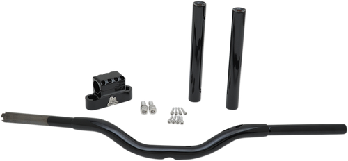 LA CHOPPERS LA-7335-10B Kage Fighter-T Handlebar - 14" - Black - 14" Black