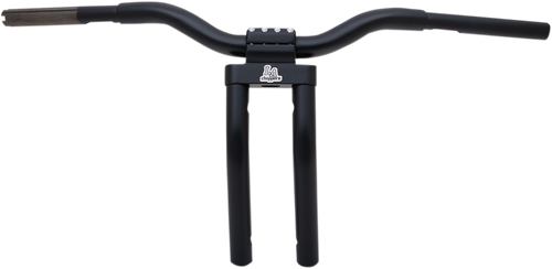 LA CHOPPERS LA-7336-10M Kage Fighter-T Pullback Handlebar - Pullback - 13" - Matte Black - Pullback 13" Matte Black