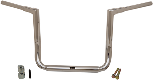 LA CHOPPERS LA-7364-14 1-1/2" Grande Twin Peaks Touring Handlebar - 14" - Chrome - 14" Chrome