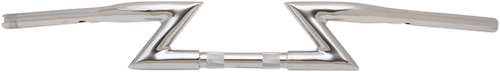 LA CHOPPERS LA-7310-00 1-1/4" Z-Bar Style Handlebar - Outlaw - 1-1/4" - Chrome - Outlaw 1-1/4" Chrome