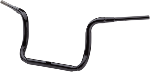 LA CHOPPERS LA-7323-12B 1-1/2" Grande Traditional Ape Hanger Handlebar - 12" - Black - 12" Black