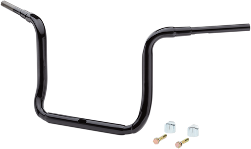 LA CHOPPERS LA-7323-14B 1-1/2" Grande Traditional Ape Hanger Handlebar - 14" - Black - 14" Black
