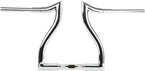 LA CHOPPERS LA-7316-12 Hammerhead Handlebar - 12" - Chrome - 12" Chrome