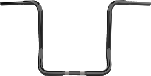 LA CHOPPERS LA-7325-16B Handlebar - Twin Round - 16" - Black - Twin Round 16" Black