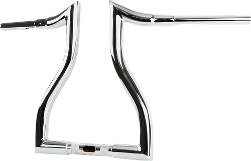 LA CHOPPERS LA-7328-14 Hammerhead Handlebar - 14" - Chrome - 14" Chrome