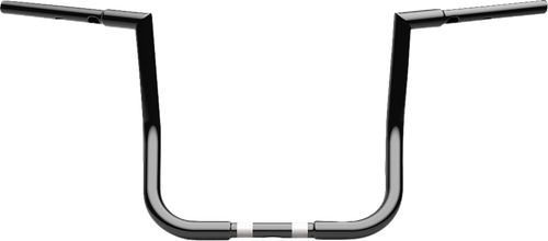 LA CHOPPERS LA-7367-14B 1-1/4" Twin Peaks Touring Handlebar - 14" - Black - 14" Black