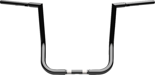 LA CHOPPERS LA-7367-16B 1-1/4" Twin Peaks Touring Handlebar - 16" - Black - 16" Black