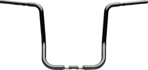 LA CHOPPERS LA-7347-16B Handlebar - Twin Round - 1-1/4" x 16" - Black - Twin Round 1-1/4" x 16" Black
