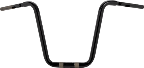 LA CHOPPERS LA-7348-14B Handlebar - Twin Round - 1-1/4" x 14" - Black - Twin Round 1-1/4" x 14" Black