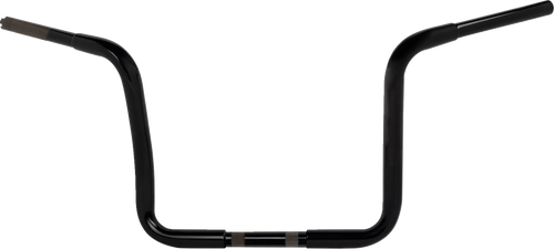 LA CHOPPERS LA-7321-12BW Pre-Wired Ape Handlebar - 1-1/4" x 12" - Black - 1-1/4" x 12" Black