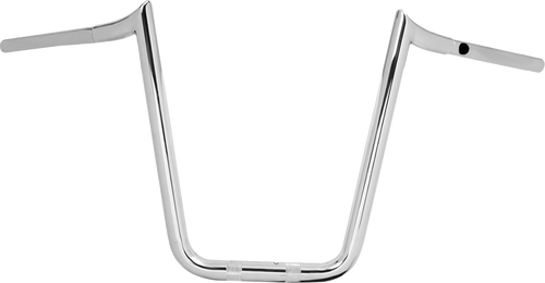 LA CHOPPERS LA-7359-14W Pre-Wired Prime Ape Handlebar - 1-1/4" x 14" - Chrome - 1-1/4" x 14" Chrome