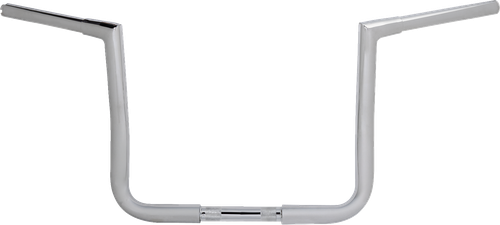 LA CHOPPERS LA-7361-12W Pre-Wired Twin Peaks Handlebar - 1-1/4" x 12" - Chrome - 1-1/4" x 12" Chrome