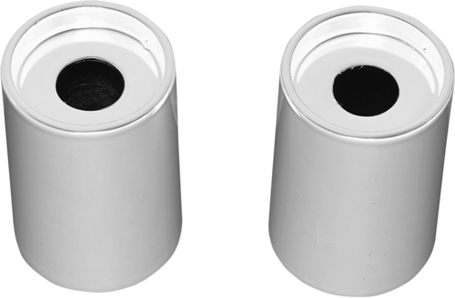 LA CHOPPERS LA-7414-03 Handlebar Riser Extensions - 2" x 1-1/4" - Chrome - 2" x 1-1/4" Chrome