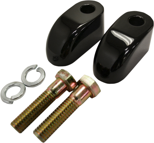 LA CHOPPERS LA-7416-01B Handlebar Riser Pullback Extension Kit - 1" - Black - 1" Black