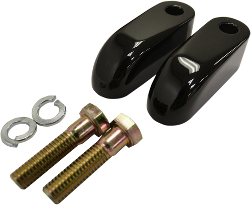 LA CHOPPERS LA-7416-02B Handlebar Riser Pullback Extension Kit - 2" - Black - 2" Black