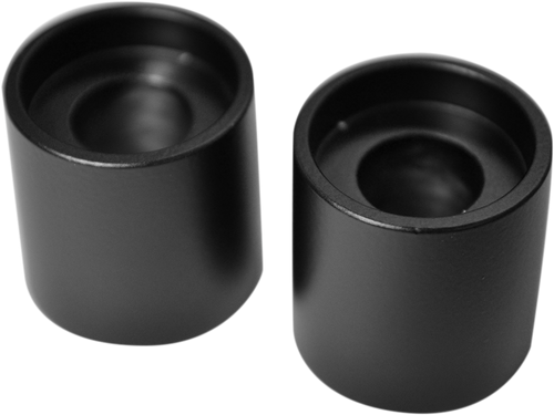 LA CHOPPERS LA-7413-01M Handlebar Riser Extensions - 1" - Flat Black - 1" Flat Black