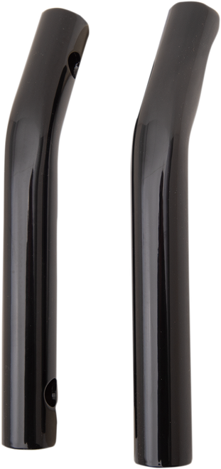 LA CHOPPERS LA-7336-10RB Kage Fighter Handlebar Risers - Pullback - 10" - Black - Pullback 10" Black