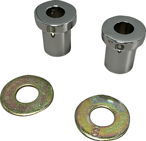 LA CHOPPERS LA-7400-55C Solid Handlebar Riser Bushing - Chrome