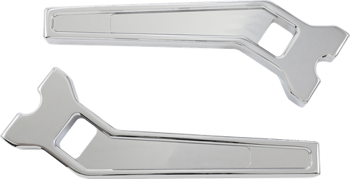 LA CHOPPERS LA-7471-10C Performance Risers - Pullback - 10" - Chrome - Pullback 10" Chrome