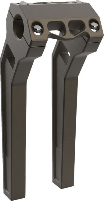 LA CHOPPERS LA-7481-10Z Performance Risers - Pullback - 10" x 1-1/4" - Bronze - Pullback 10" x 1-1/4" Bronze