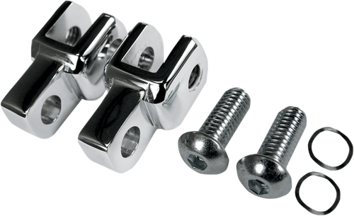 LA CHOPPERS LA-7202-00 Foot Peg Relocator - Chrome