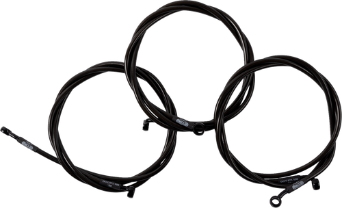 LA CHOPPERS LA-8059B13M Brake Line - Midnight