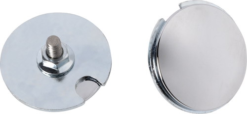 LA CHOPPERS LA-9001-02 Fairing Mirror Removal Plug - Chrome