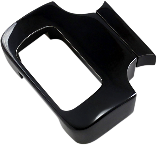 LA CHOPPERS LA-7391-02B T-Bar Gauge Mount - Gloss Black - For 1.5" Diameter Bars - Gloss Black For 1.5" Diameter Bars
