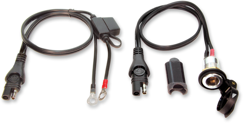 TECMATE O-18 OptiMate™ DIN Socket - w/ Battery Lead/Panel Mount
