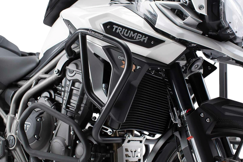 SW-MOTECH SBL.11.703.10000/B Crash Bar - Left/Right Black Triumph Tiger 1200