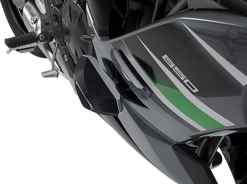 SW-MOTECH STP.08.590.11401/B Frame Slider Kit - Kawasaki Ninja 650