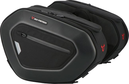 SW-MOTECH BC.HTA.00.740.31000 PRO BLAZE H Saddlebags - 15 Liter to 20 Liter Black