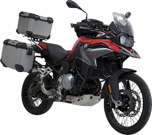 SW-MOTECH ADV.07.897.75100/S Adventure Luggage System - Silver BMW GS '18-'24