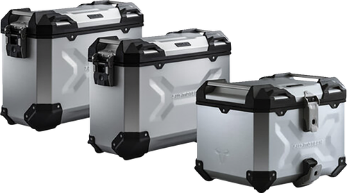 SW-MOTECH ADV.22.114.75000/S Adventure Luggage System - Silver Ducati Multistrada '16-'24