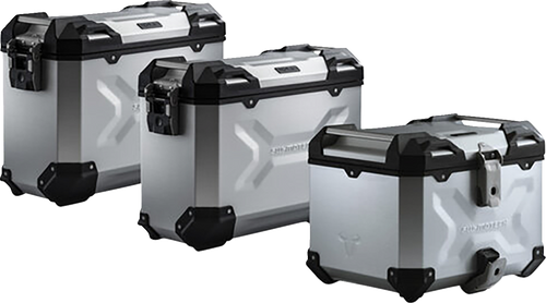 SW-MOTECH ADV.06.145.75001/S Adventure Luggage System - Silver Yamaha Super Tenere '10-'19